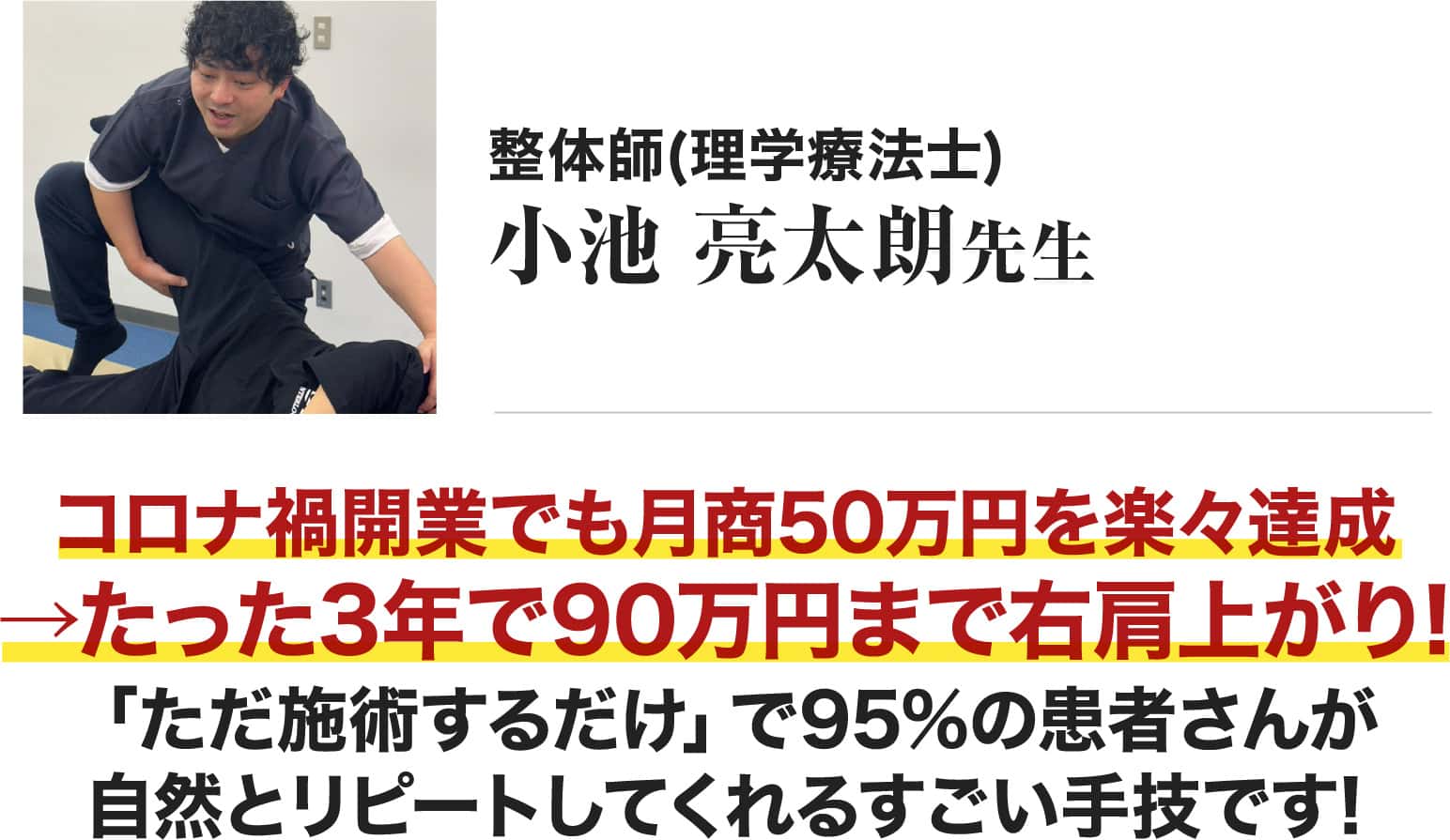 小池 亮太朗 先生